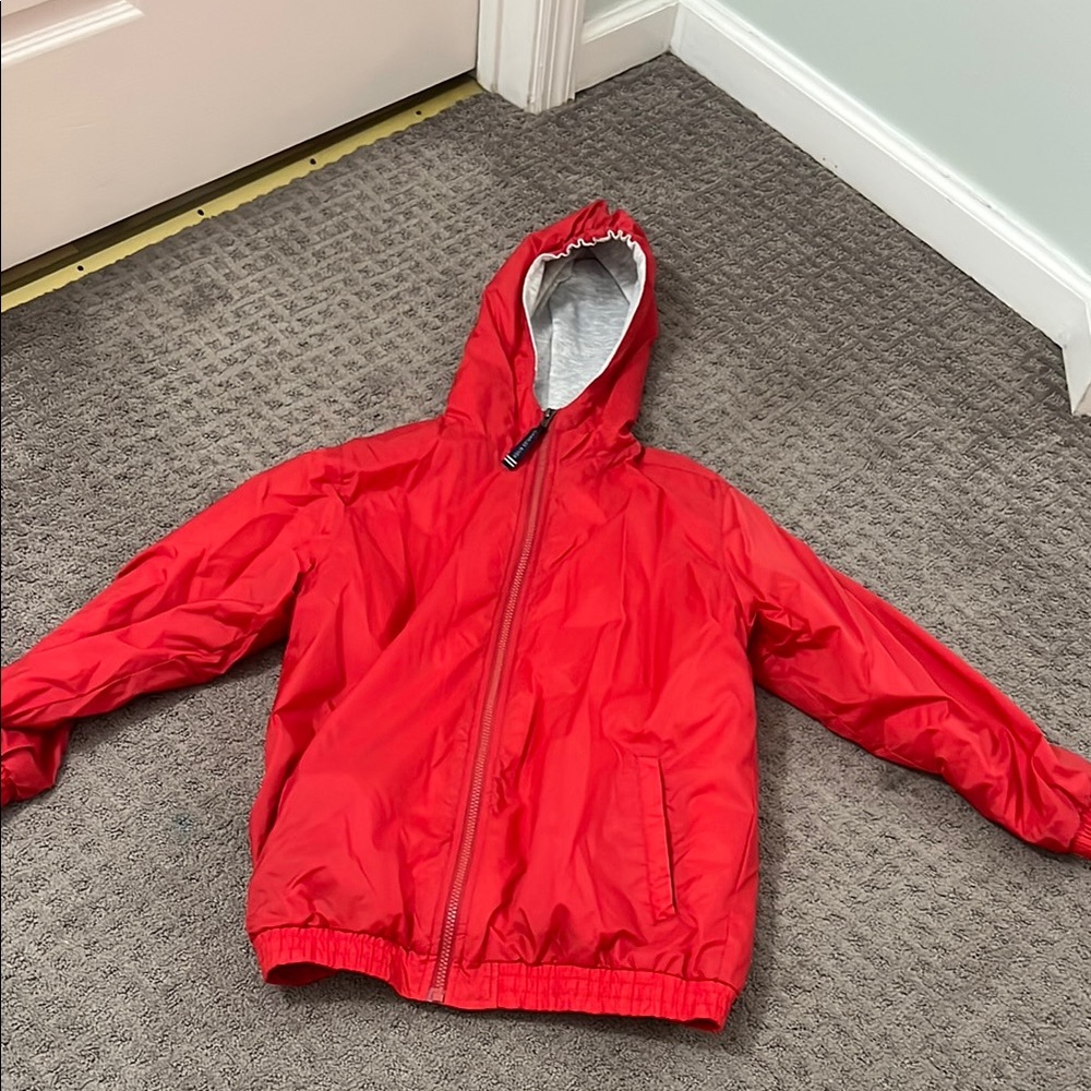 Charles River Apparel Red Raincoat Lightweight Water-Resistant